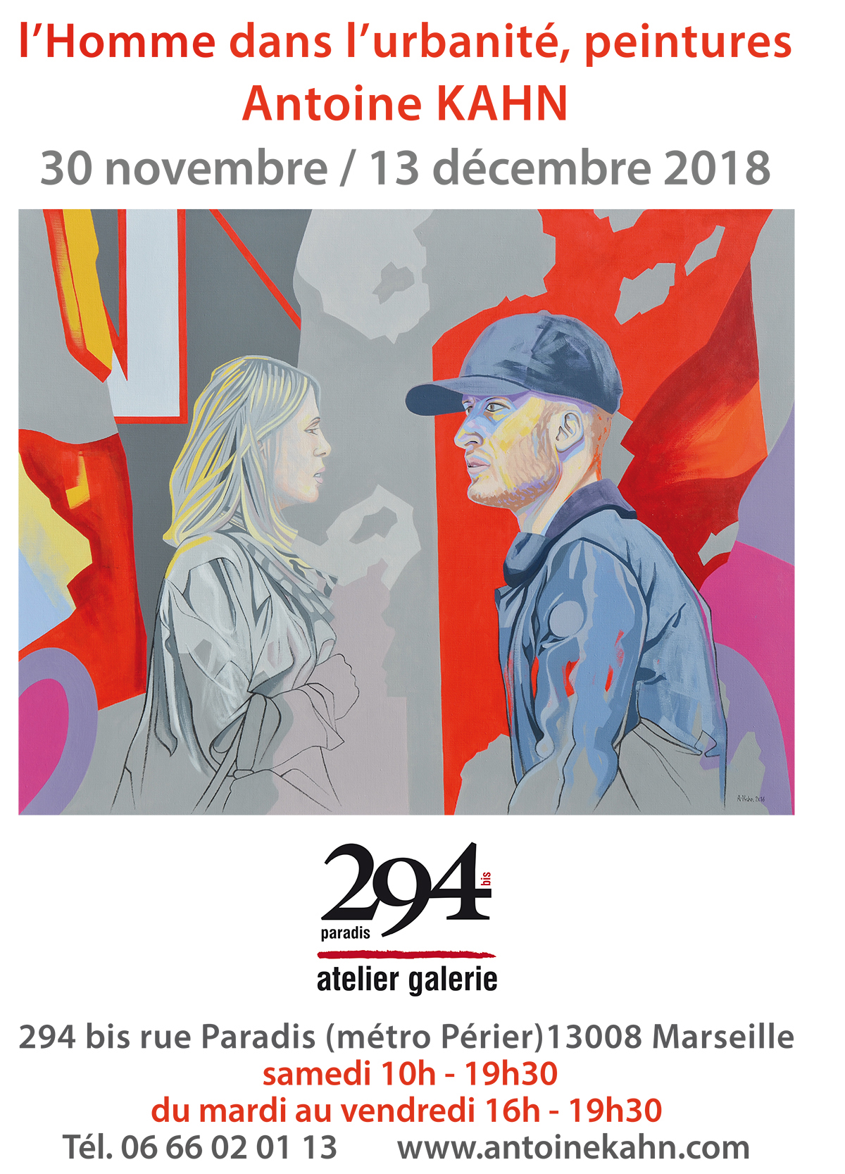 exposition 2018 rue Paradis à Marseille